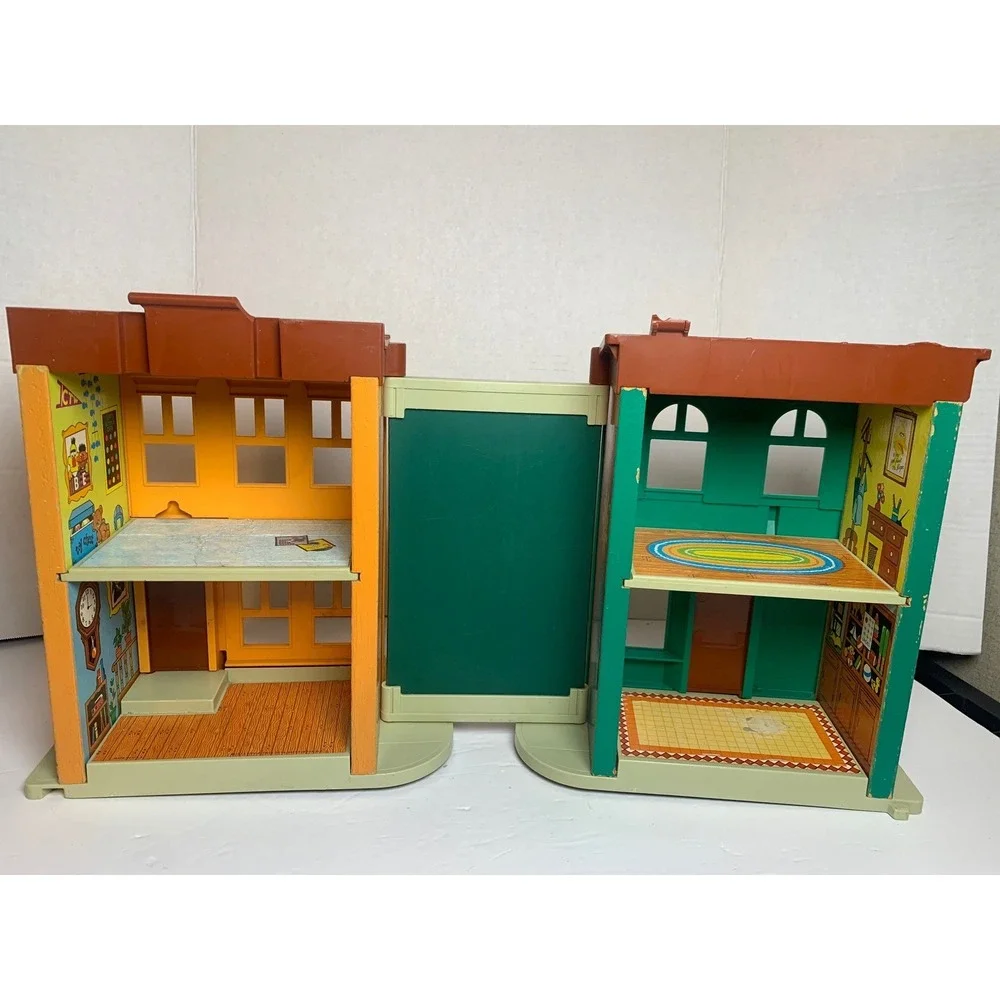 Fisher Price Sesame Street‎ Apartment Building Hoopers Store 938 Vintage 1974